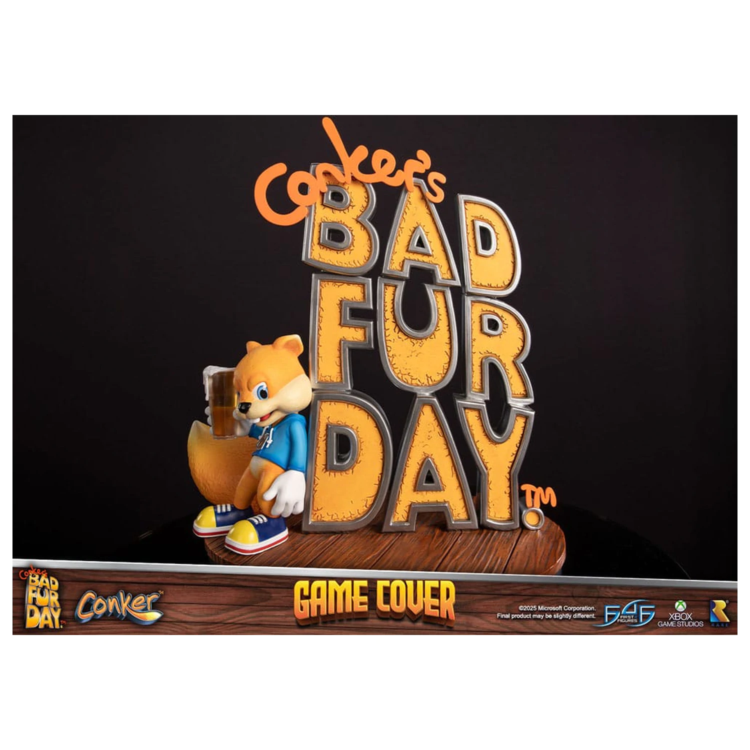 Conker´s Bad Fur Day Game Cover Exclusive Edition szobor figura 45 cm termékfotó