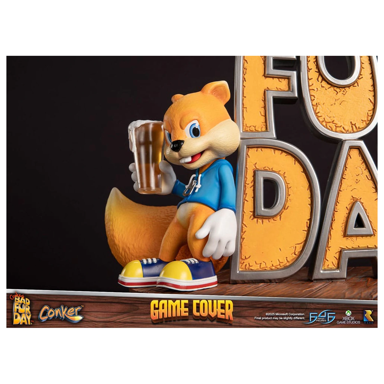 Conker´s Bad Fur Day Game Cover Exclusive Edition szobor figura 45 cm termékfotó