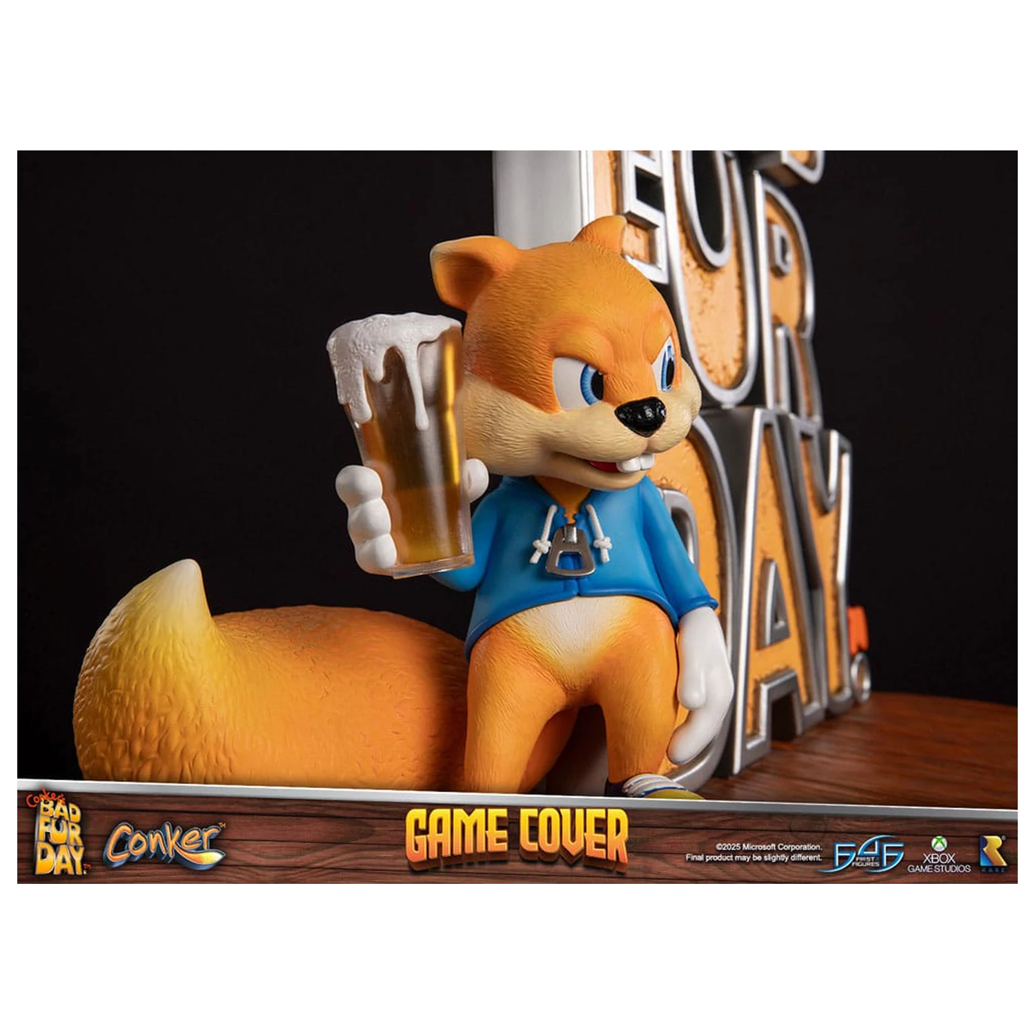 Conker´s Bad Fur Day Game Cover Exclusive Edition szobor figura 45 cm termékfotó