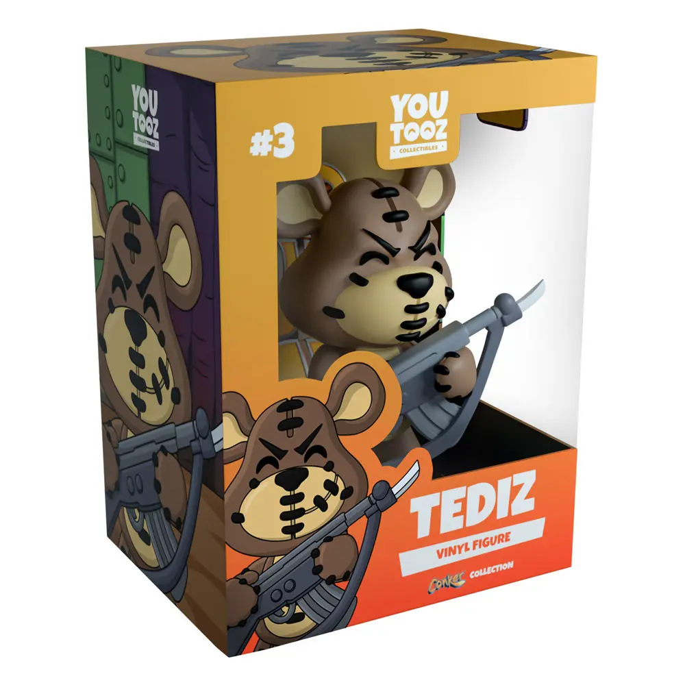 Conker's Bad Fur Day Vinyl figura Tediz 12 cm termékfotó