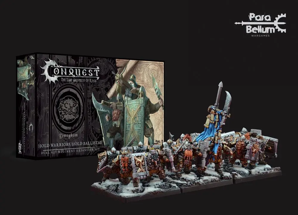 Conquest: The Last Argument of Kings Miniatures Dweghom: Hold Warriors - Hold Ballistae csomag termékfotó