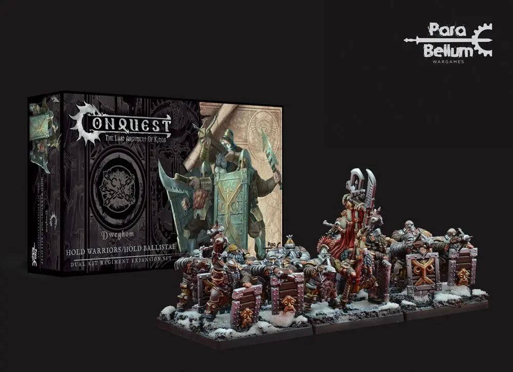 Conquest: The Last Argument of Kings Miniatures Dweghom: Hold Warriors - Hold Ballistae csomag termékfotó