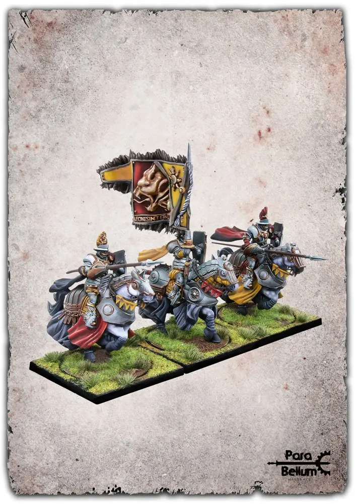 Conquest: The Last Argument of Kings Miniatures Hundred Kingdoms: House Hold Knights Set termékfotó