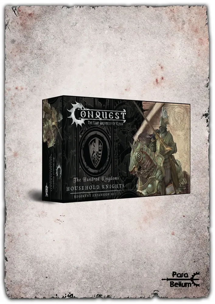 Conquest: The Last Argument of Kings Miniatures Hundred Kingdoms: House Hold Knights Set termékfotó