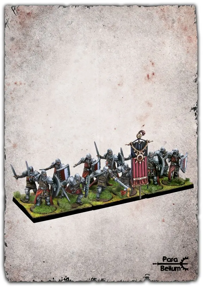Conquest: The Last Argument of Kings Miniatures  Hundred Kingdoms: Men at Arms Set termékfotó