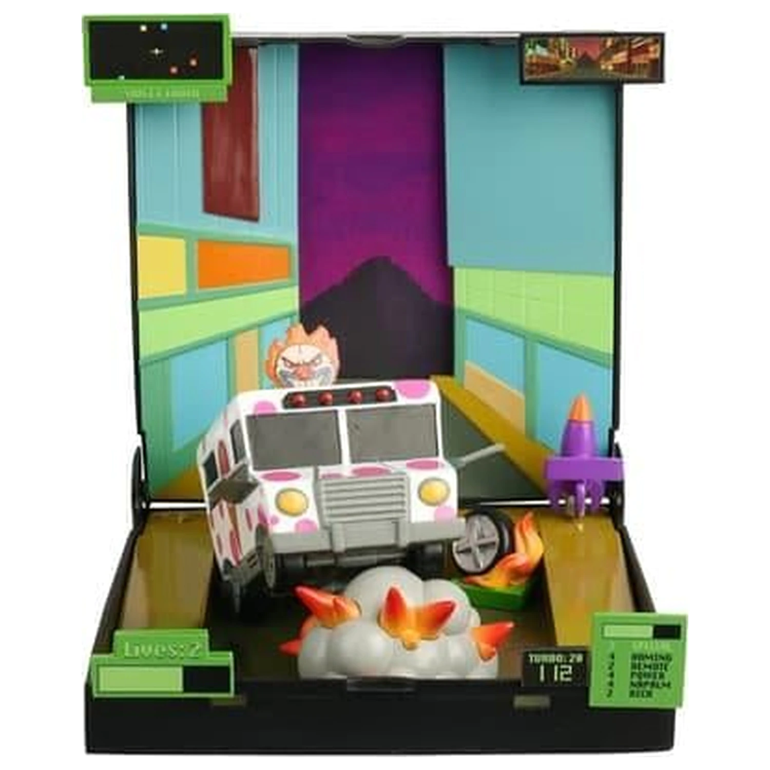 Console Heroes PlayStation Twisted Metal szobor figura 7cm termékfotó