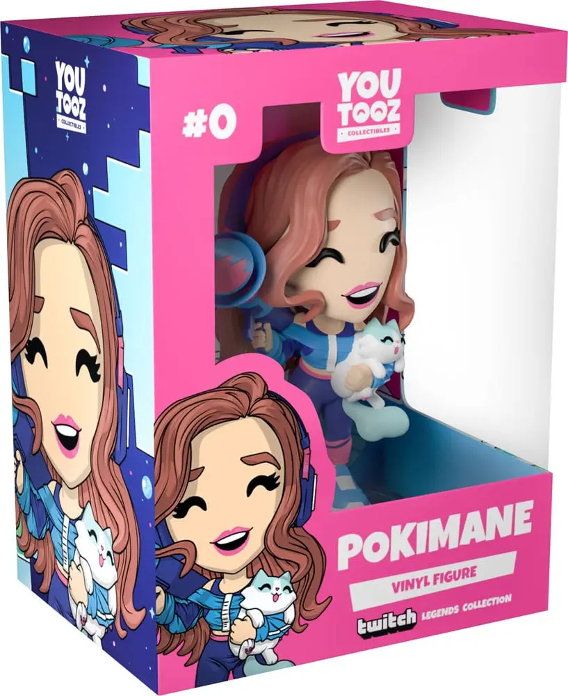 Content Creator Vinyl figura Twitch Legends - Pokimane 12 cm termékfotó