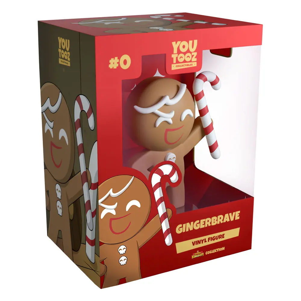 Cookie Run: Kingdom Gingerbrave Vinyl figura 12 cm termékfotó