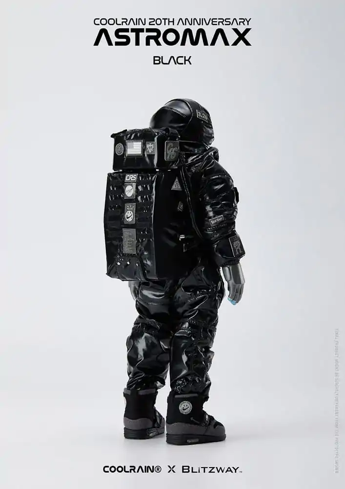 Coolrain Blue Labo Series 1/6 Astromax (Black Version) akciófigura 32 cm termékfotó