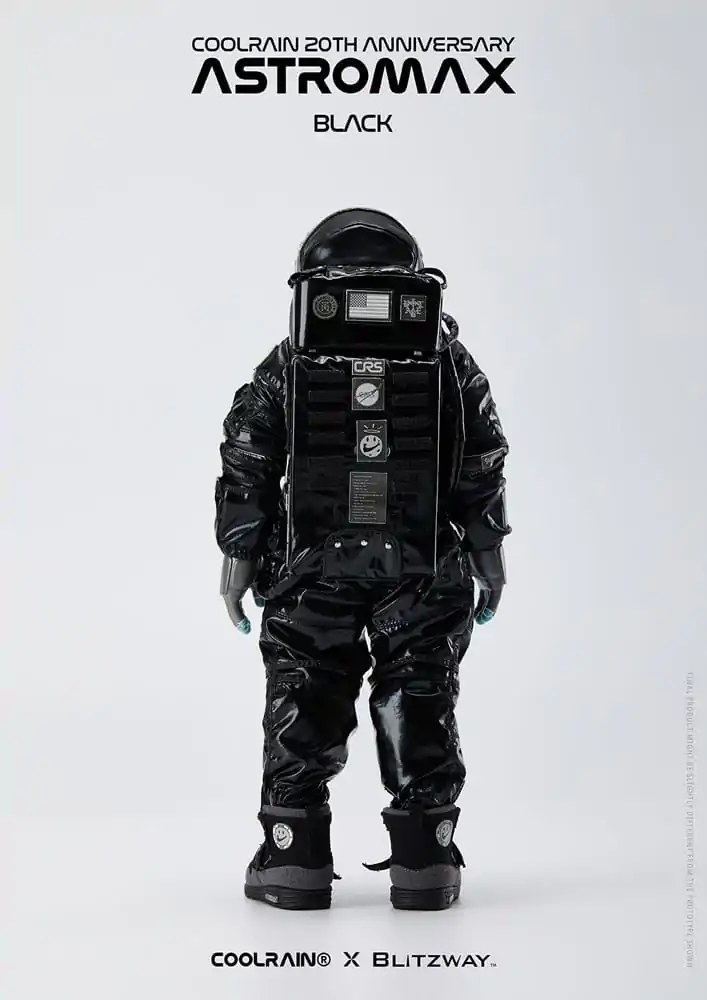 Coolrain Blue Labo Series 1/6 Astromax (Black Version) akciófigura 32 cm termékfotó