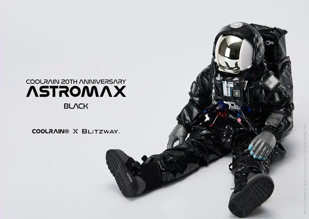 Coolrain Blue Labo Series 1/6 Astromax (Black Version) akciófigura 32 cm termékfotó