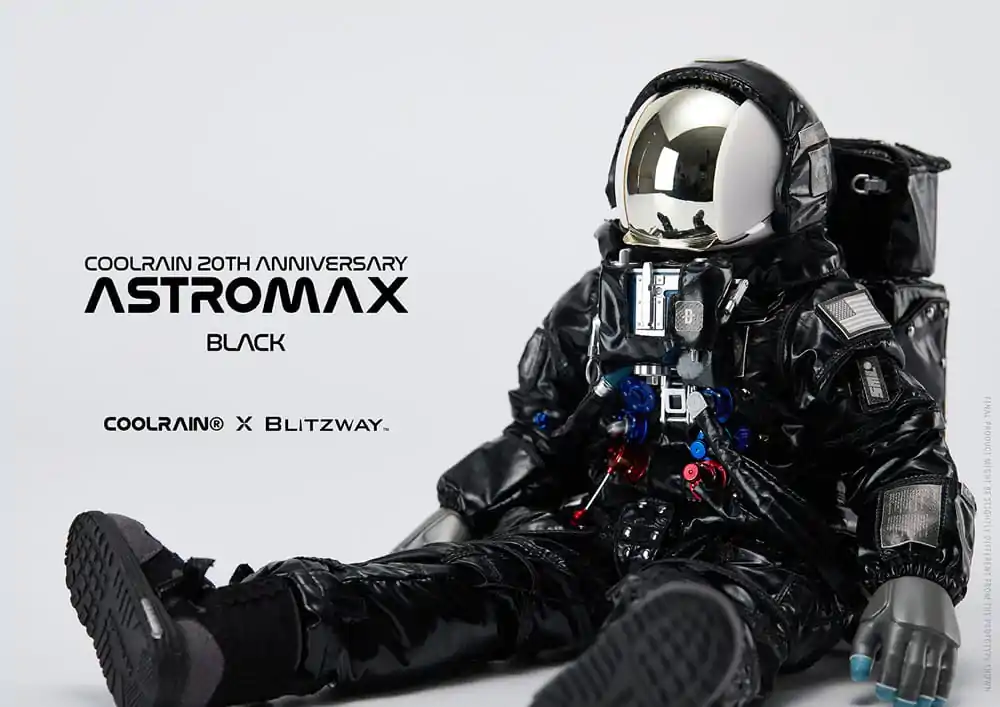 Coolrain Blue Labo Series 1/6 Astromax (Black Version) akciófigura 32 cm termékfotó