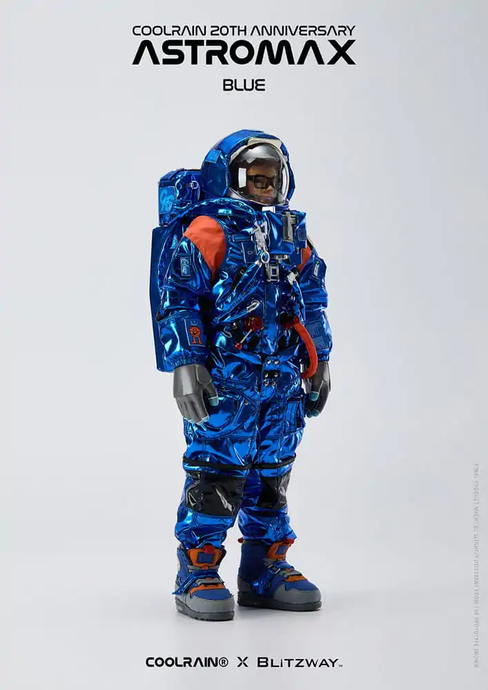 Coolrain Blue Labo Series 1/6 Astromax (Blue Version) akciófigura 32 cm termékfotó