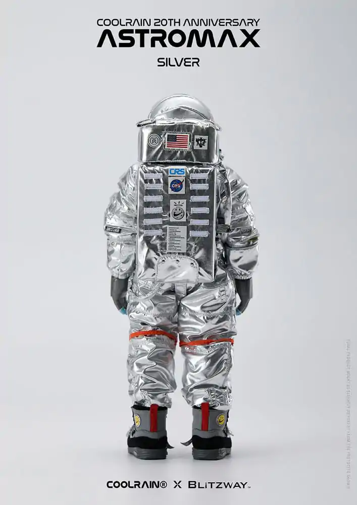 Coolrain Blue Labo Series 1/6 Astromax (Silver Version) akciófigura 32 cm termékfotó