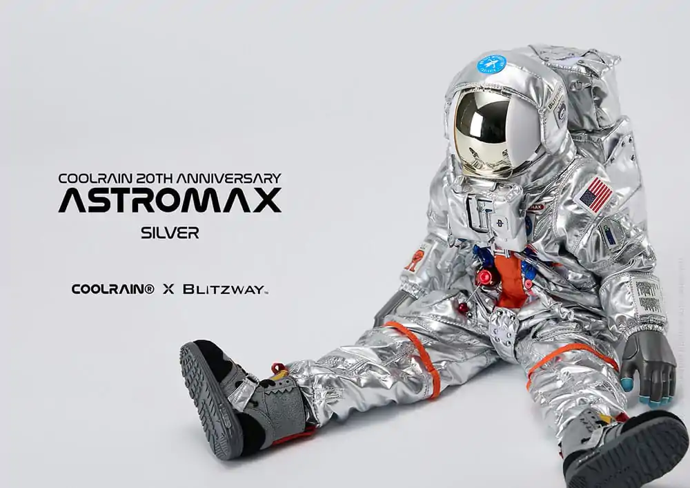 Coolrain Blue Labo Series 1/6 Astromax (Silver Version) akciófigura 32 cm termékfotó