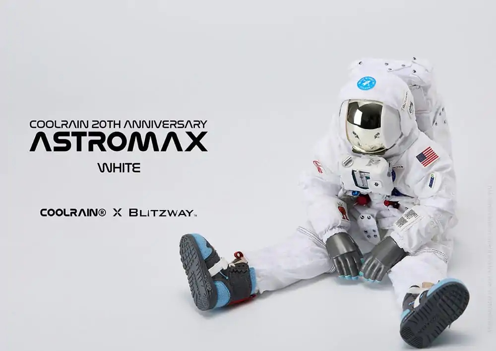 Coolrain Blue Labo Series 1/6 Astromax (White Version) akciófigura 32 cm termékfotó