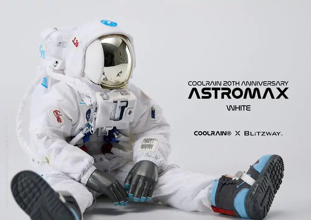 Coolrain Blue Labo Series 1/6 Astromax (White Version) akciófigura 32 cm termékfotó
