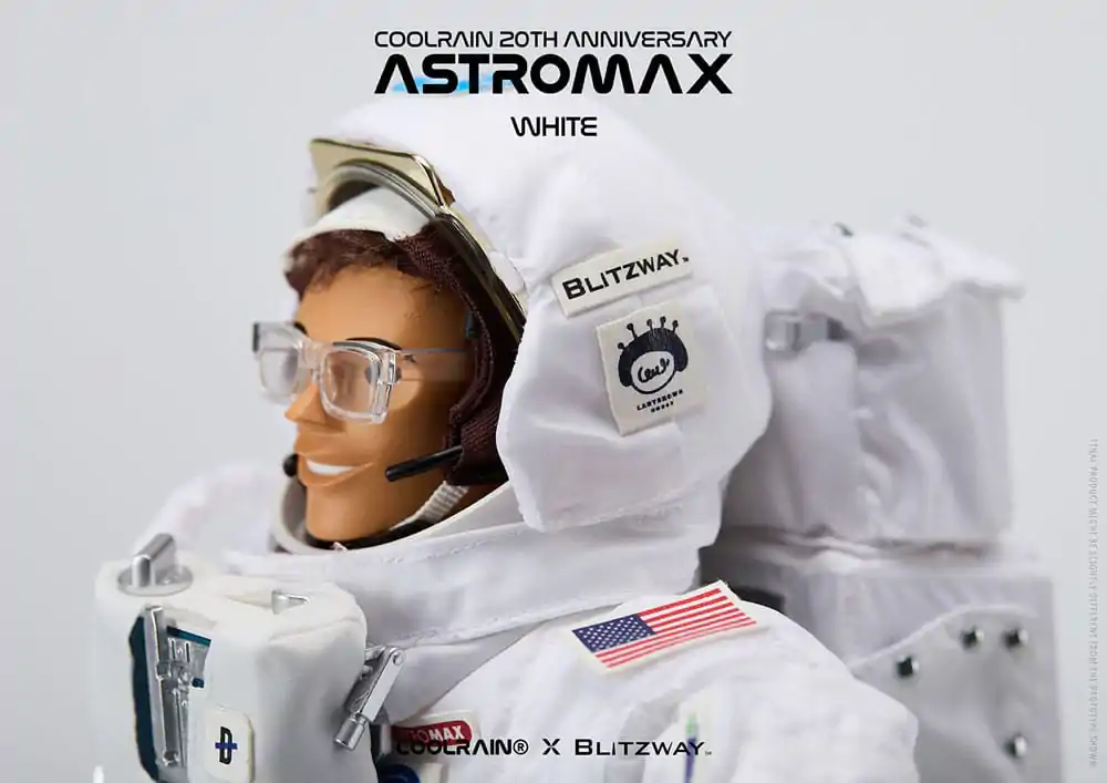 Coolrain Blue Labo Series 1/6 Astromax (White Version) akciófigura 32 cm termékfotó