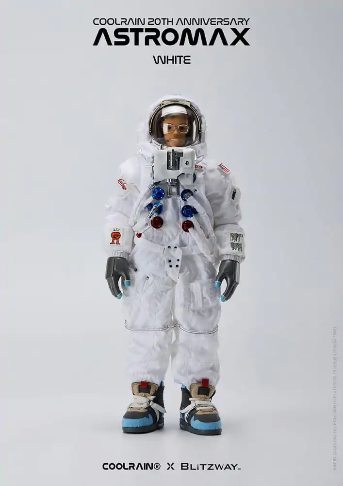 Coolrain Blue Labo Series 1/6 Astromax (White Version) akciófigura 32 cm termékfotó