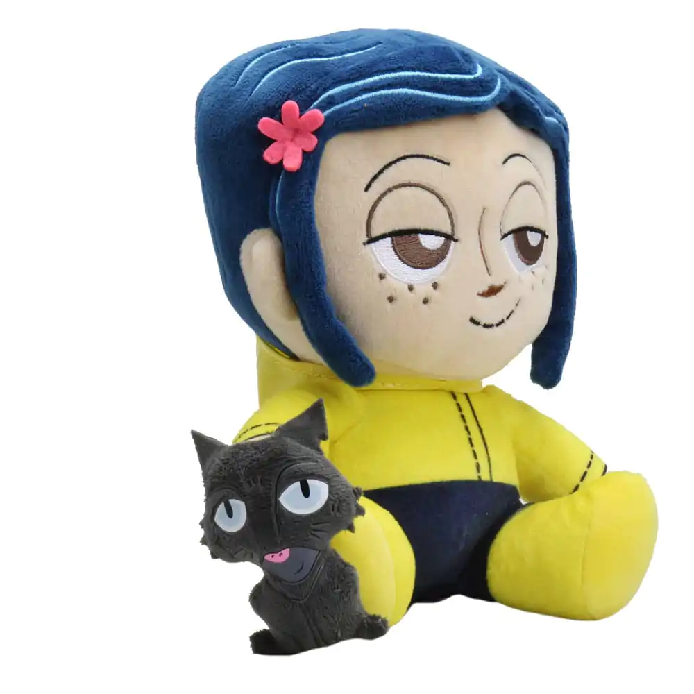 Coraline Phunny plüss figura Coraline and the Cat 20 cm termékfotó