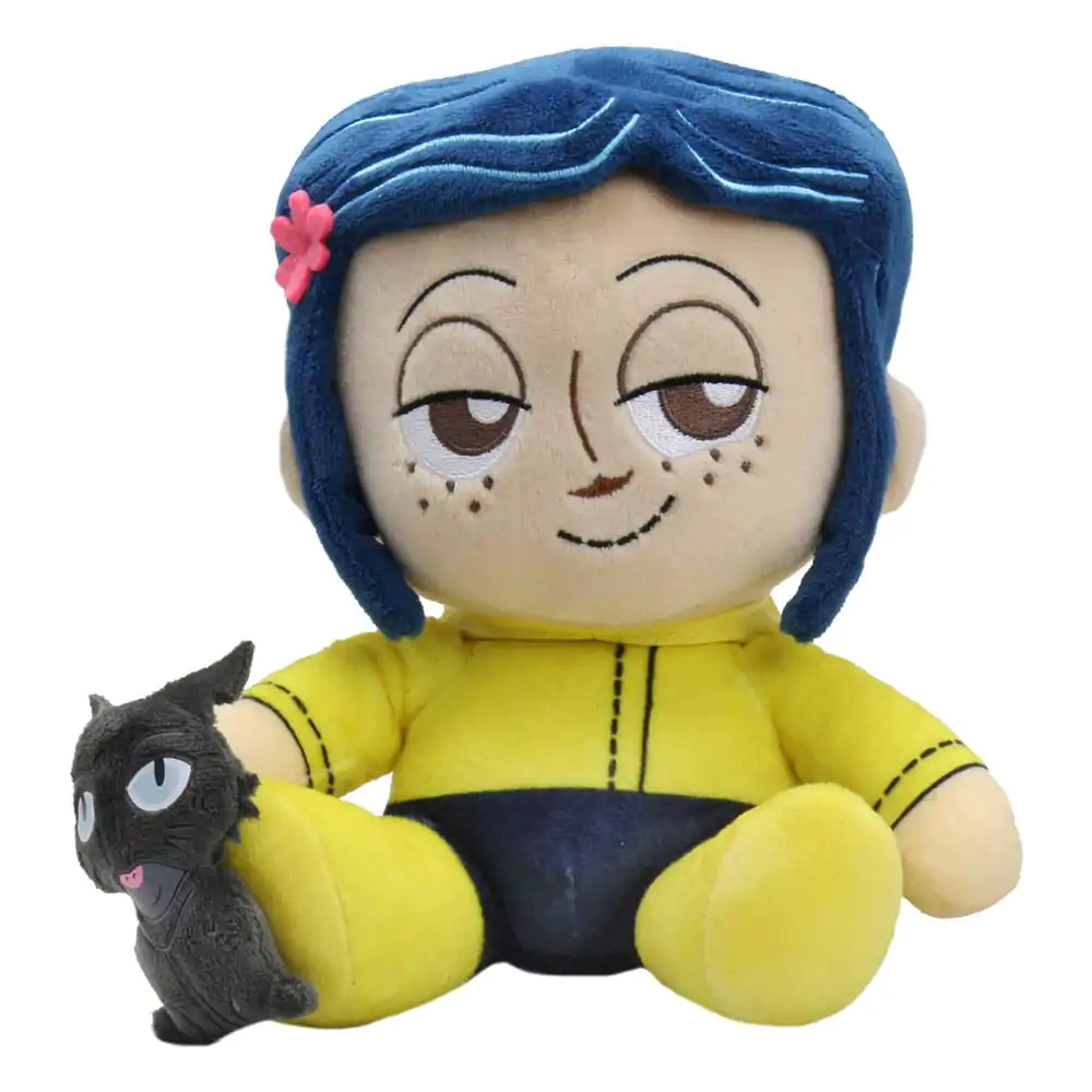 Coraline Phunny plüss figura Coraline and the Cat 20 cm termékfotó