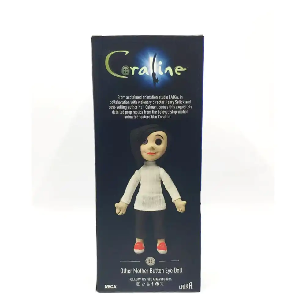 Coraline plüss figura Other Mother (Button Eyed Doll) 20 cm termékfotó
