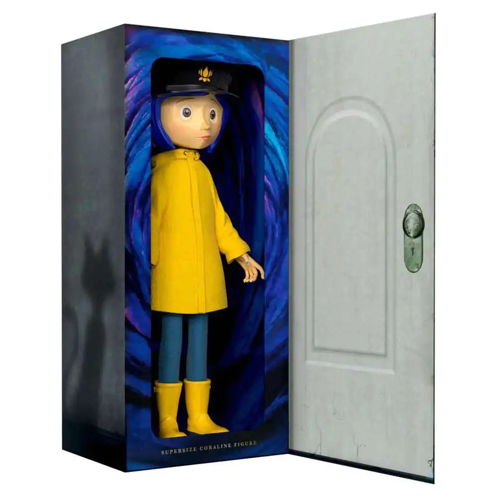 Coraline Supersize Vinyl akciófigura Coraline with Hat 40 cm termékfotó