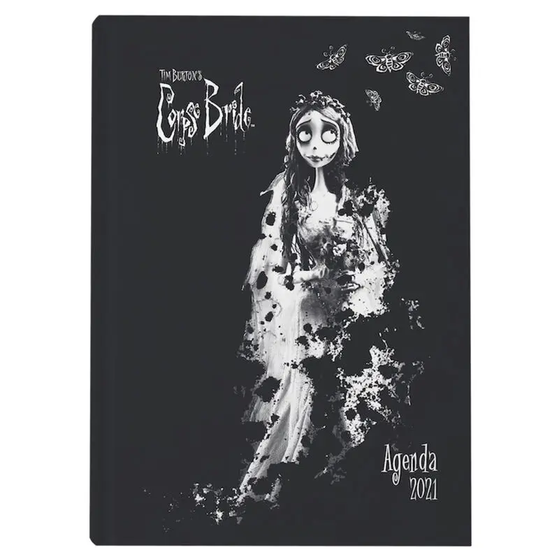 Corpse Bride Emily 2021 napló termékfotó