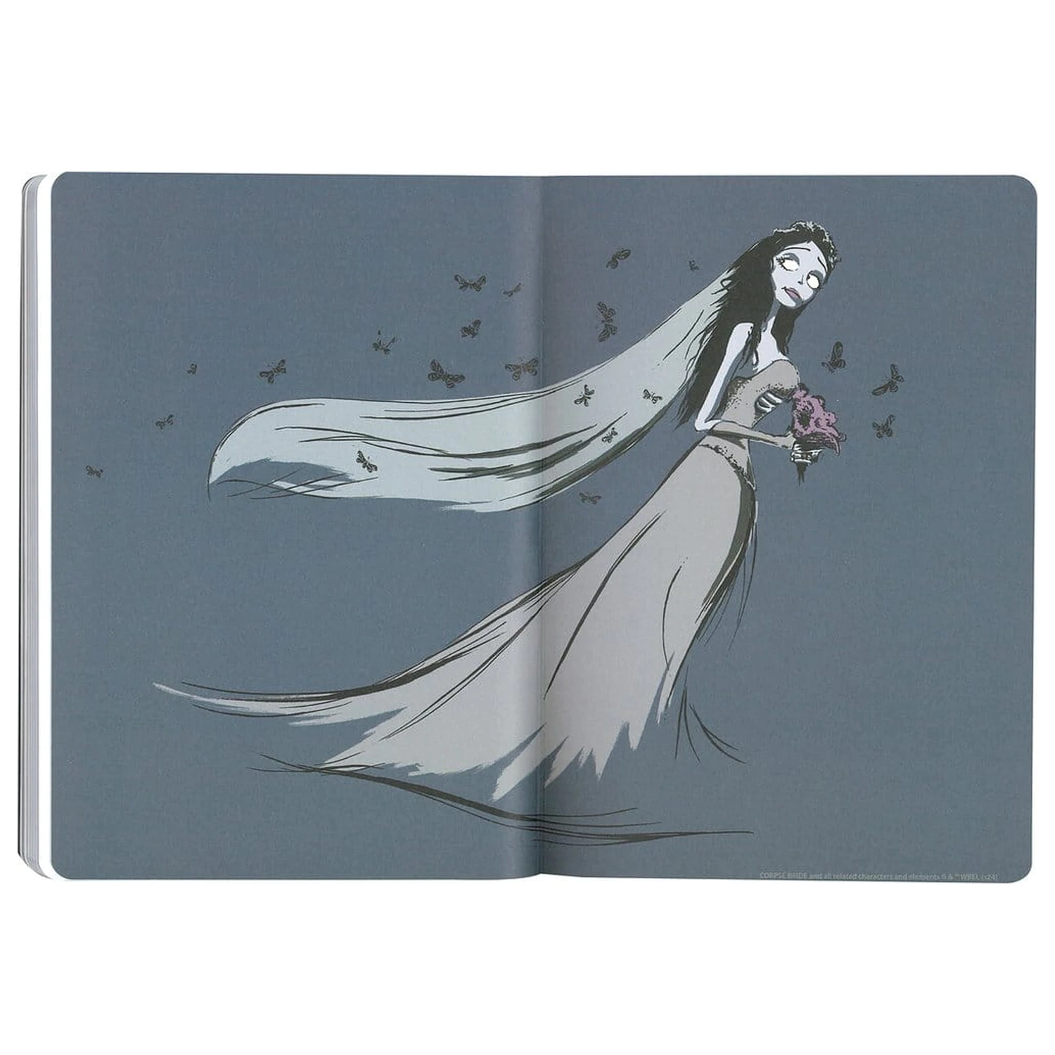 Corpse Bride Emily jegyzetfüzet 21 cm termékfotó