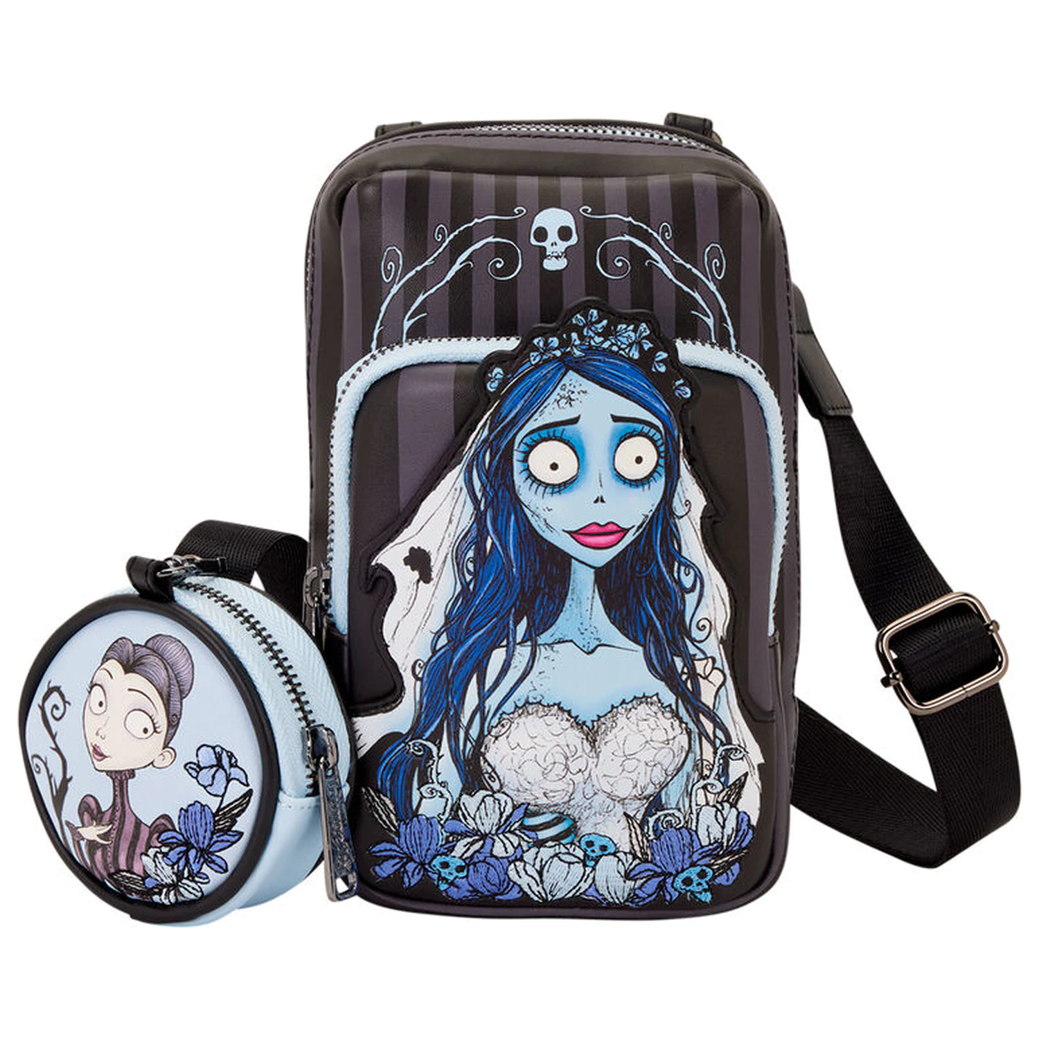 Loungefly Corpse Bride válltáska és pénztárca termékfotó