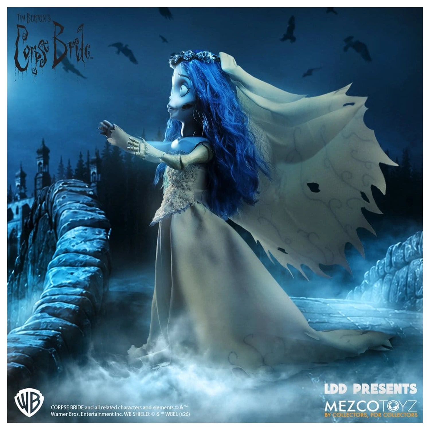 Corpse Bride LDD Presents Doll Emily figura 25 cm termékfotó