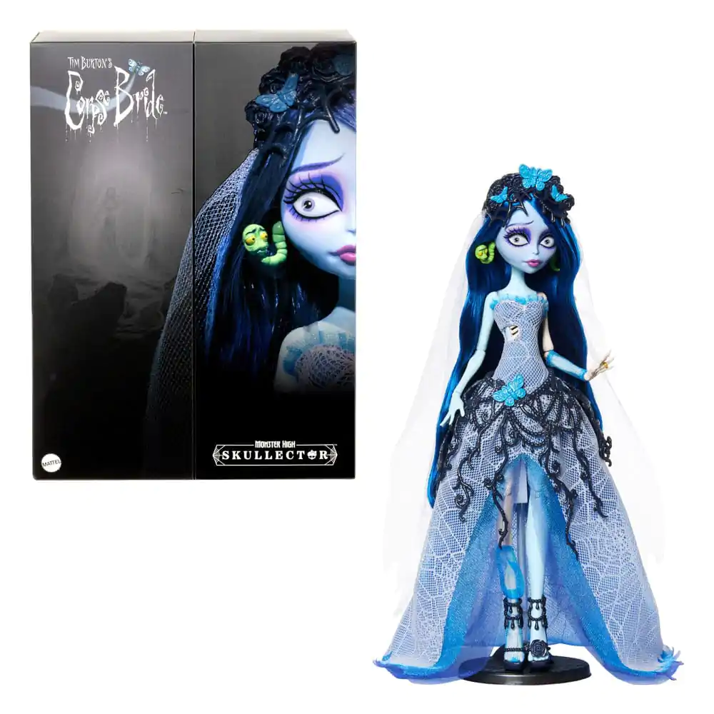 Corpse Bride Monster High Skullector Doll Emily játék baba 25 cm termékfotó