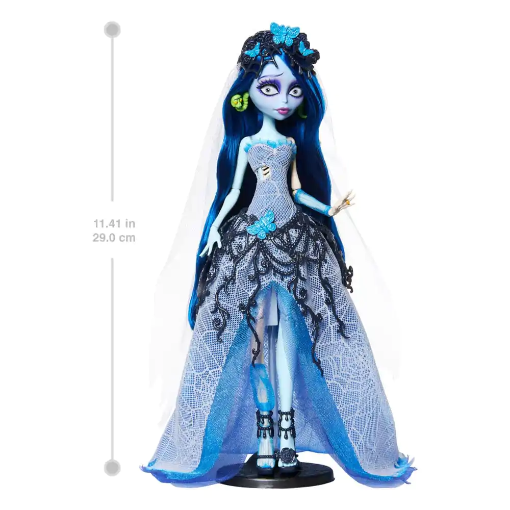 Corpse Bride Monster High Skullector Doll Emily játék baba 25 cm termékfotó