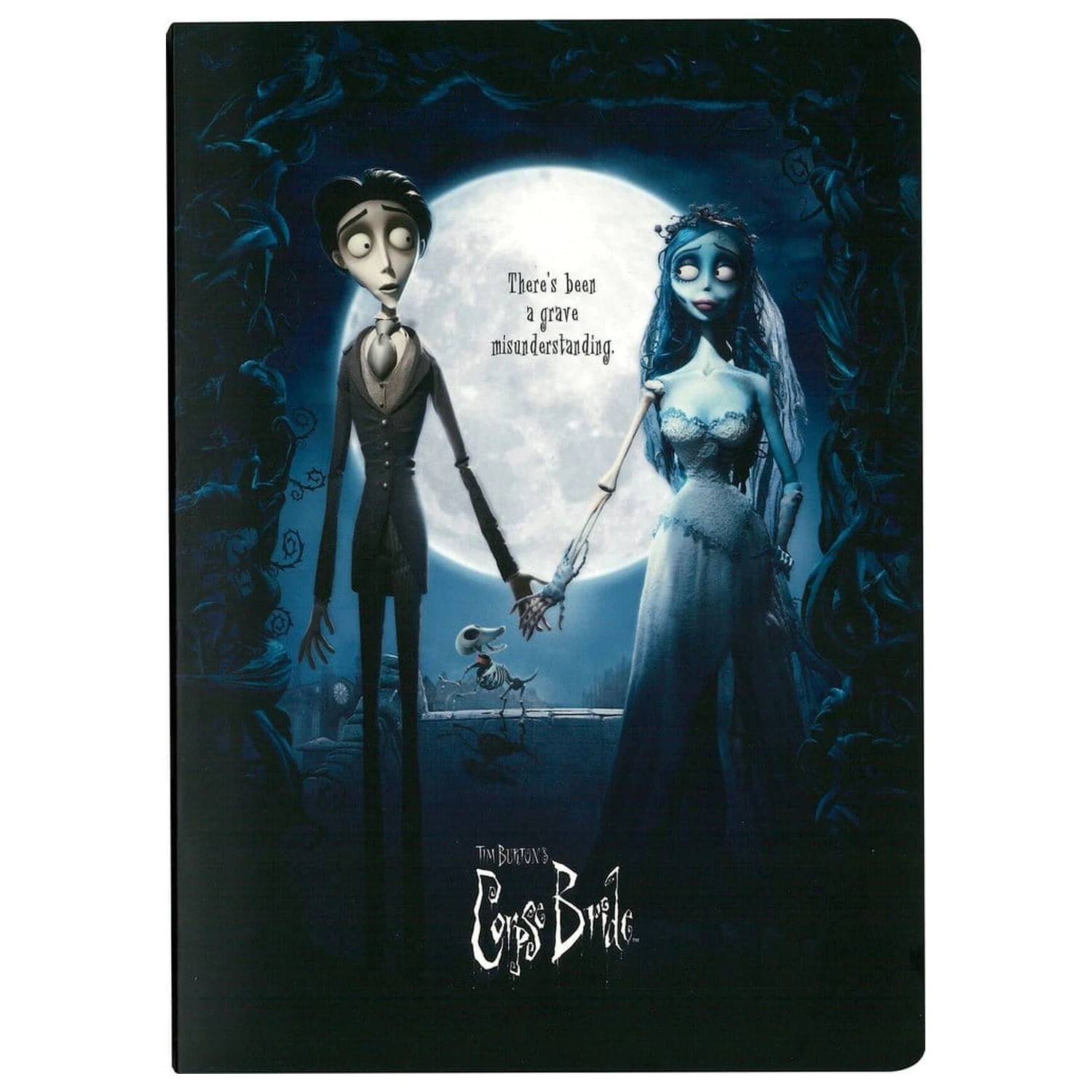 Corpse Bride Movie Poster jegyzetfüzet 21 cm termékfotó