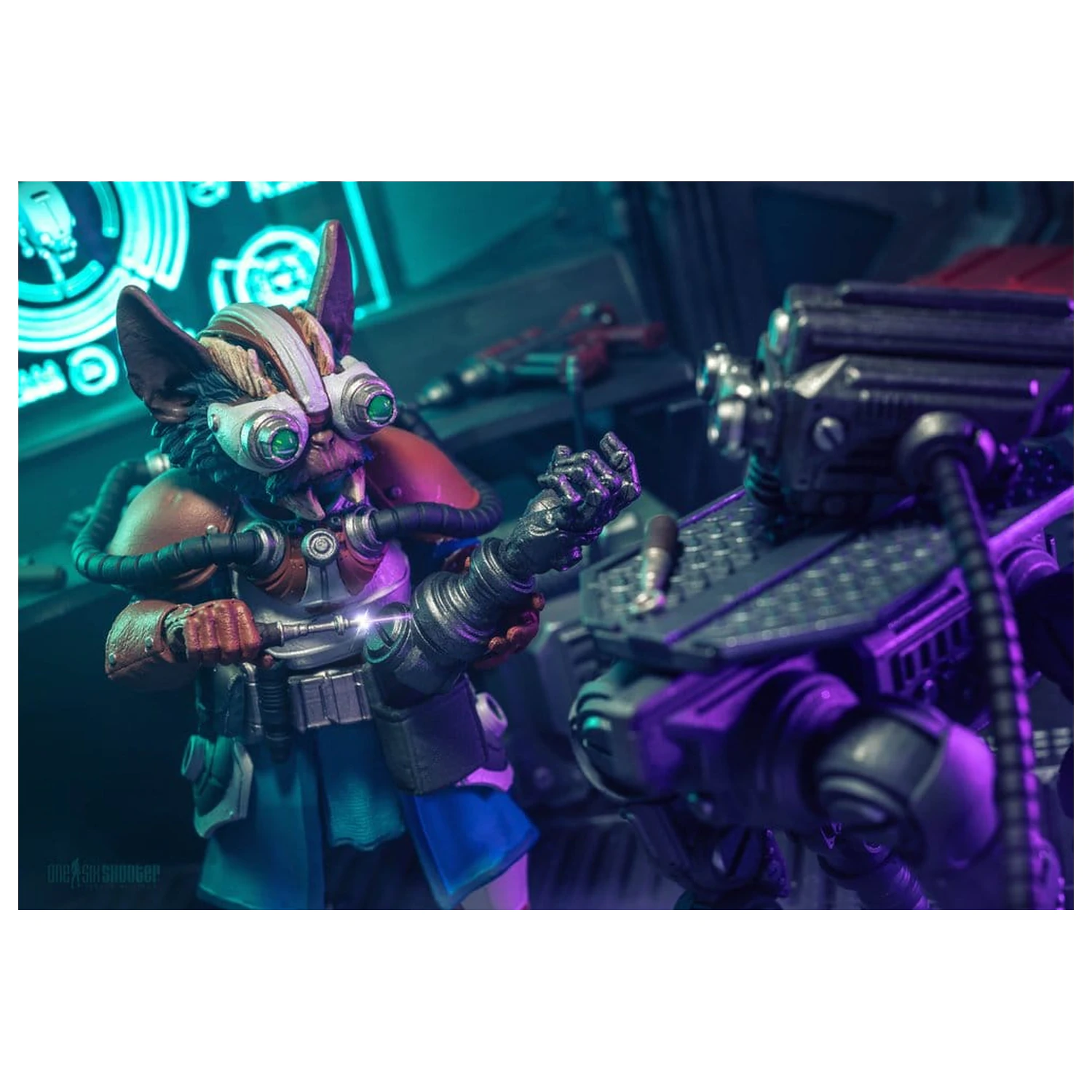 Cosmic Legions Mortal Thorn akciófigura Dr. Zajjarii termékfotó