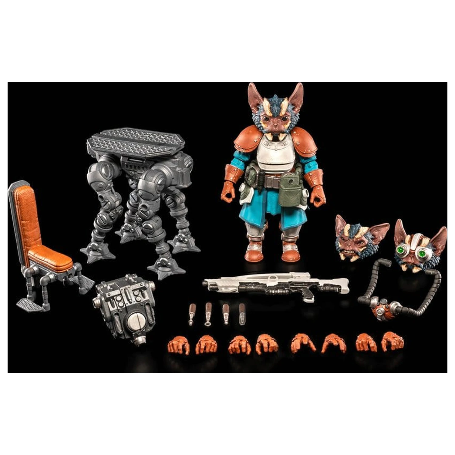 Cosmic Legions Mortal Thorn akciófigura Dr. Zajjarii termékfotó