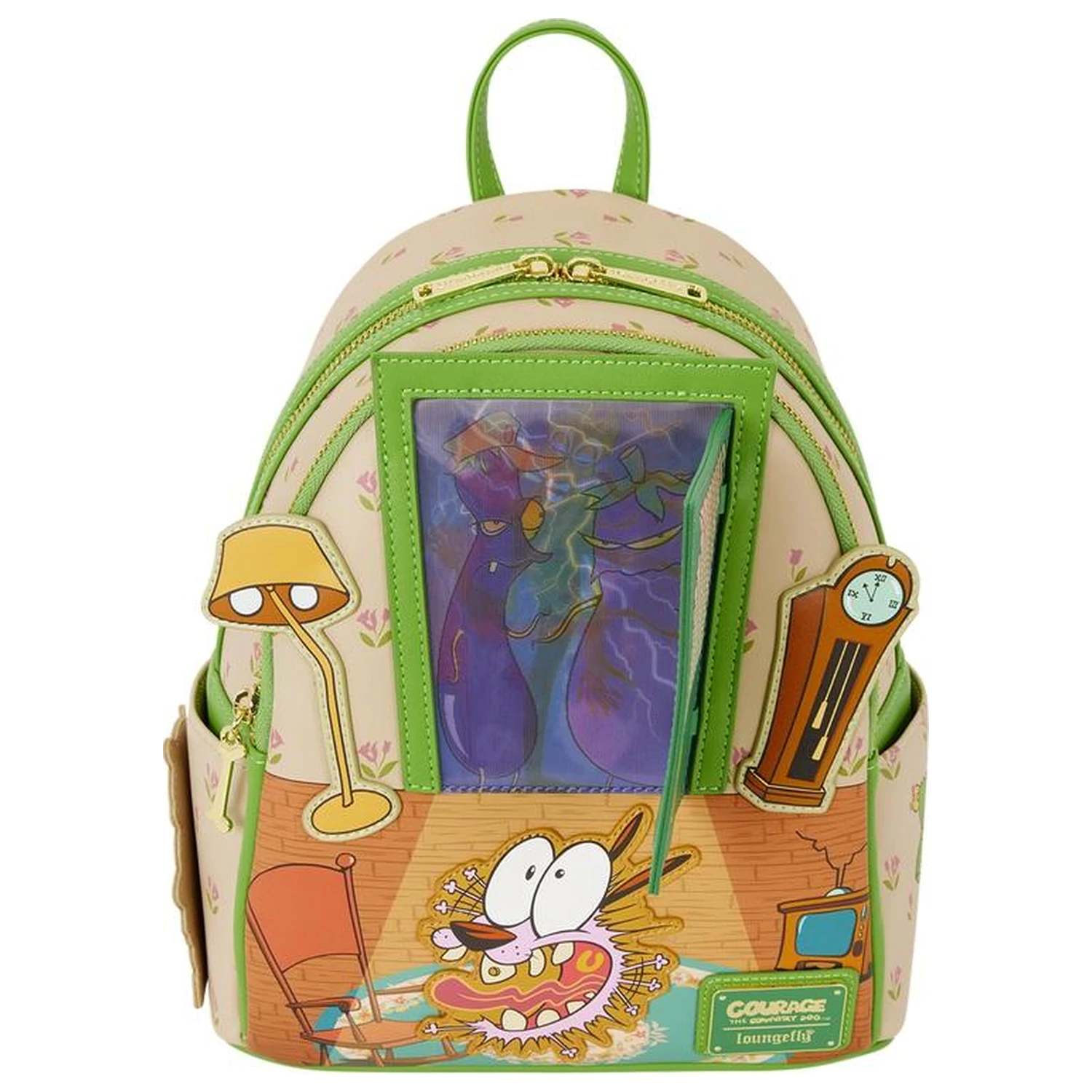 Courage the Cowardly Dog Mini táska hátizsák Loungefly termékfotó