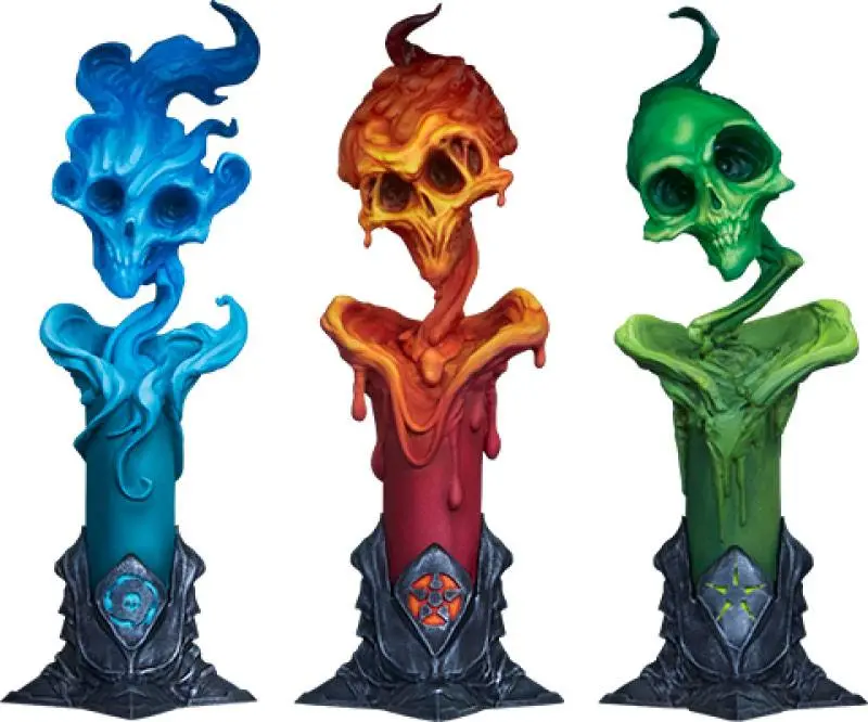 Court of the Dead Court The Lighter Side of Darkness: Faction Candle szobor figura 18 cm (3 darab) termékfotó