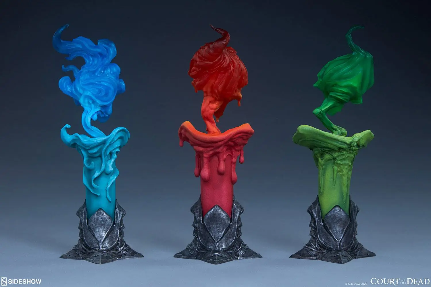 Court of the Dead Court The Lighter Side of Darkness: Faction Candle szobor figura 18 cm (3 darab) termékfotó