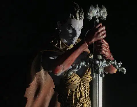 Court of the Dead Kier First Sword of Death akciófigura 10 cm termékfotó