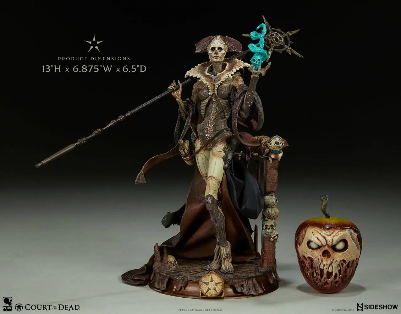 Court of the Dead PVC Statue Xiall - Osteomancers Vision 33 cm termékfotó