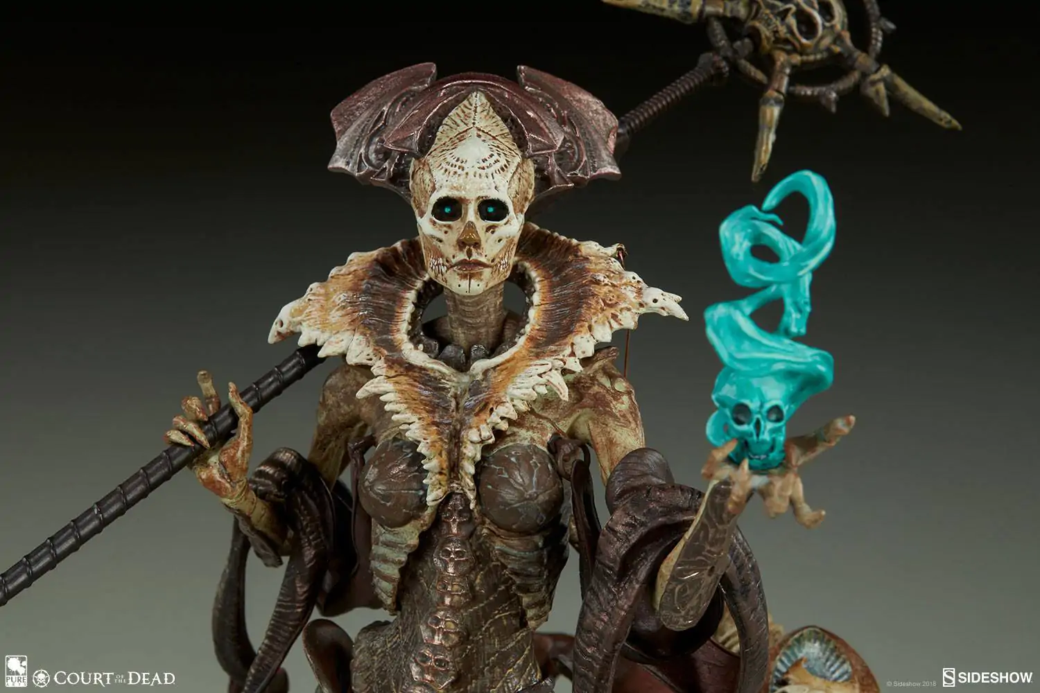 Court of the Dead PVC Statue Xiall - Osteomancers Vision 33 cm termékfotó