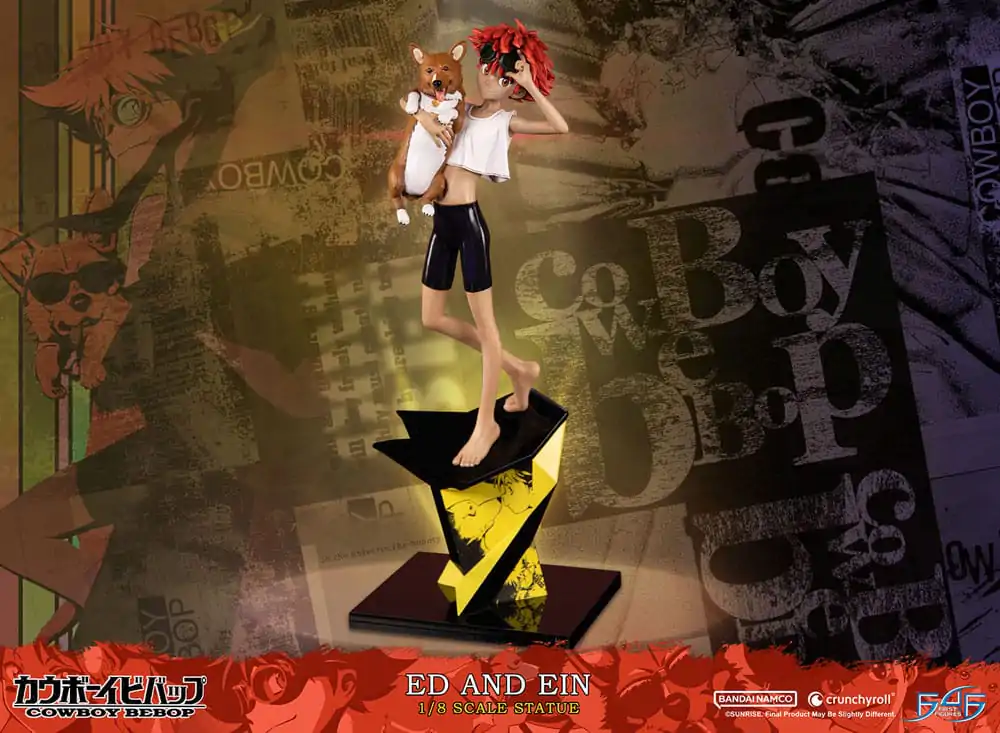 Cowboy Bebop 1/8 Ed & Ein szobor figura 28 cm termékfotó