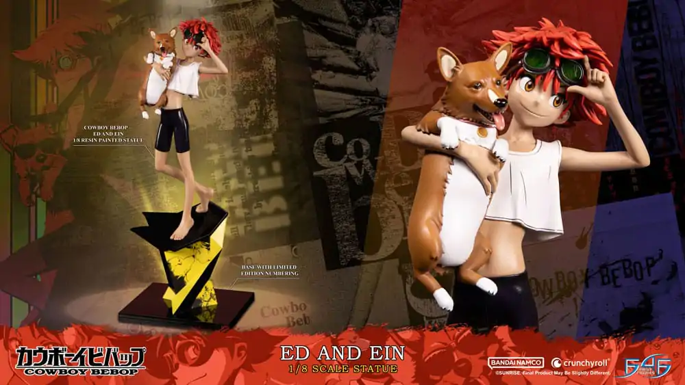 Cowboy Bebop 1/8 Ed & Ein szobor figura 28 cm termékfotó