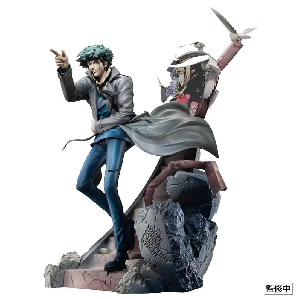 Cowboy Bebop 2nd GIG Spike Spiegel Daybreak PVC szobor figura 27 cm termékfotó