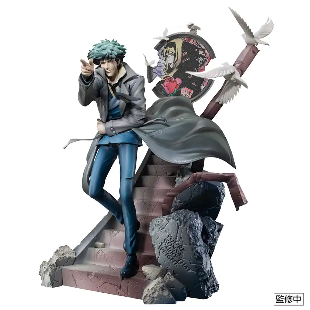 Cowboy Bebop 2nd GIG Spike Spiegel Daybreak PVC szobor figura 27 cm termékfotó