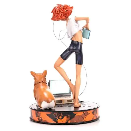 Cowboy Bebop Ed &amp; Ein szobor figura 44cm termékfotó
