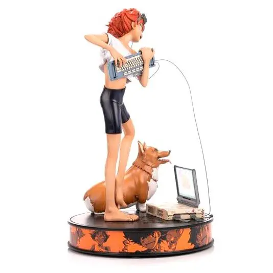 Cowboy Bebop Ed &amp; Ein szobor figura 44cm termékfotó