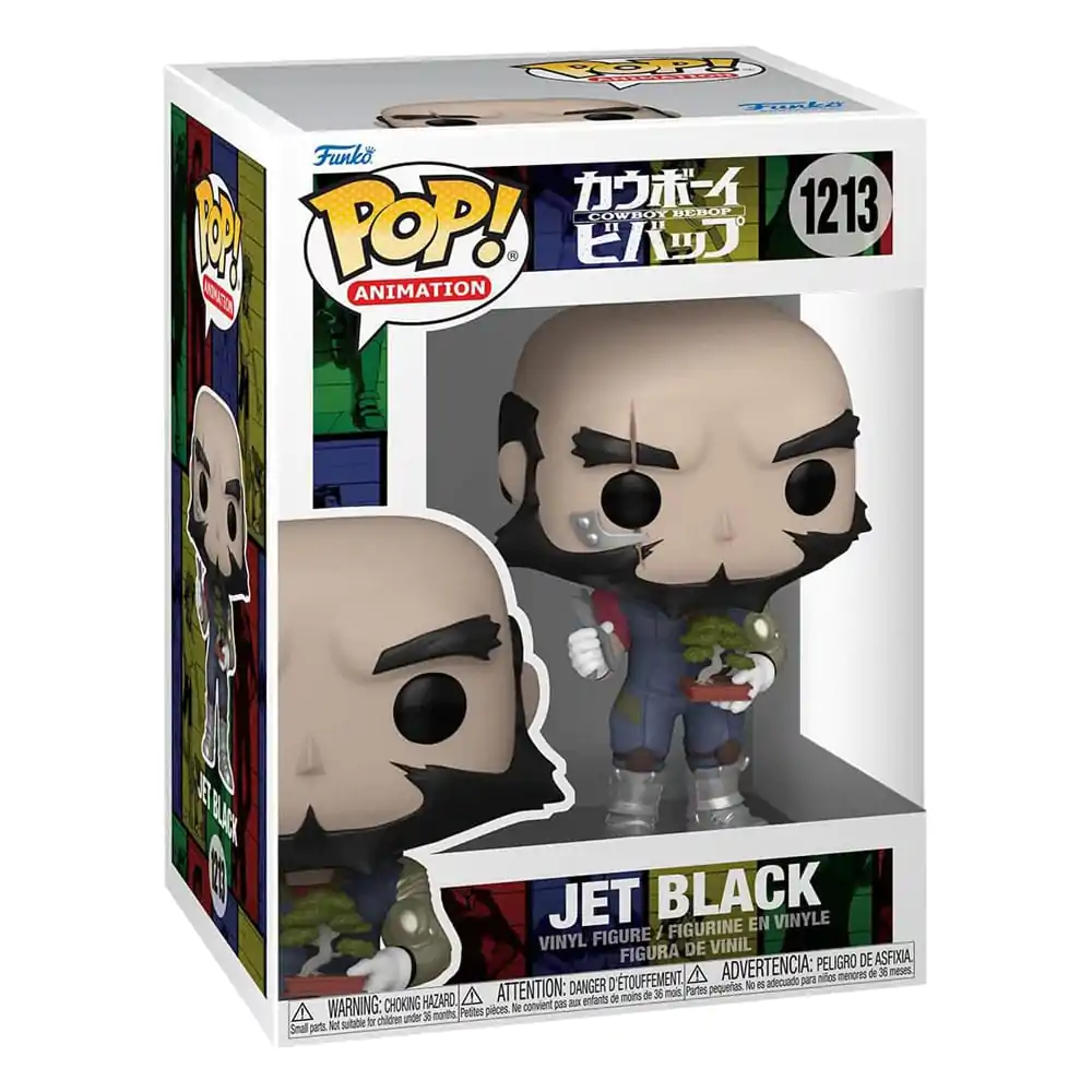 Cowboy Bebop Funko POP! Animation Vinyl figura Jet w/Bonsai 9 cm termékfotó