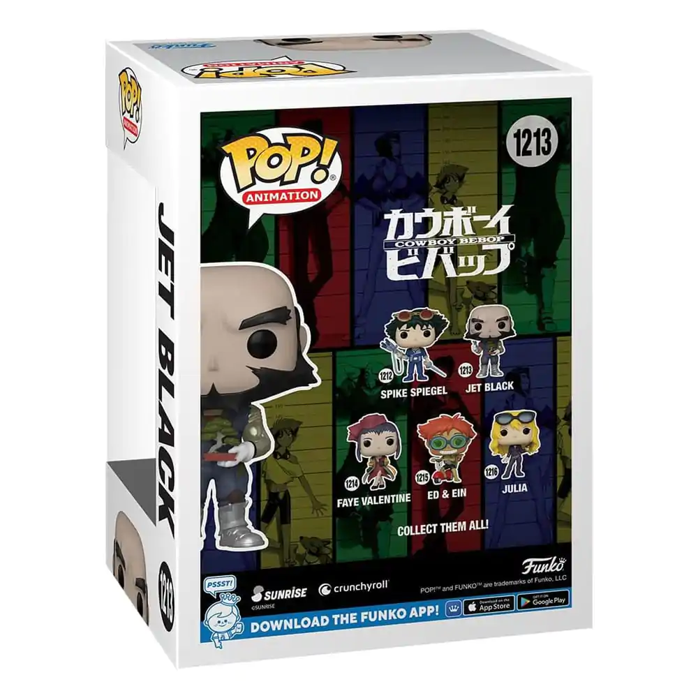 Cowboy Bebop Funko POP! Animation Vinyl figura Jet w/Bonsai 9 cm termékfotó